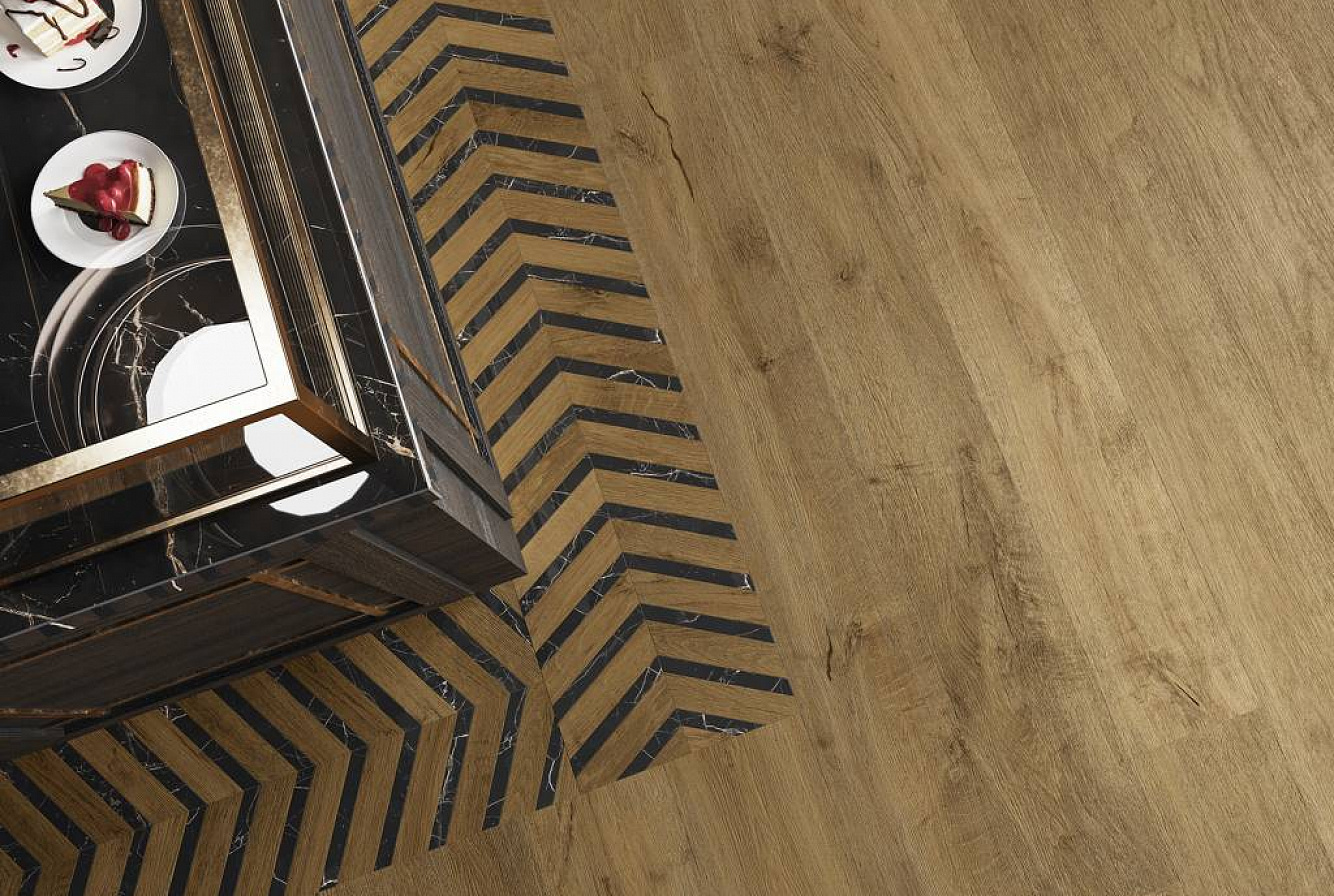 AO3K На пол Heartwood Malt Marble Chevron 29.4x28.7 - фото 2