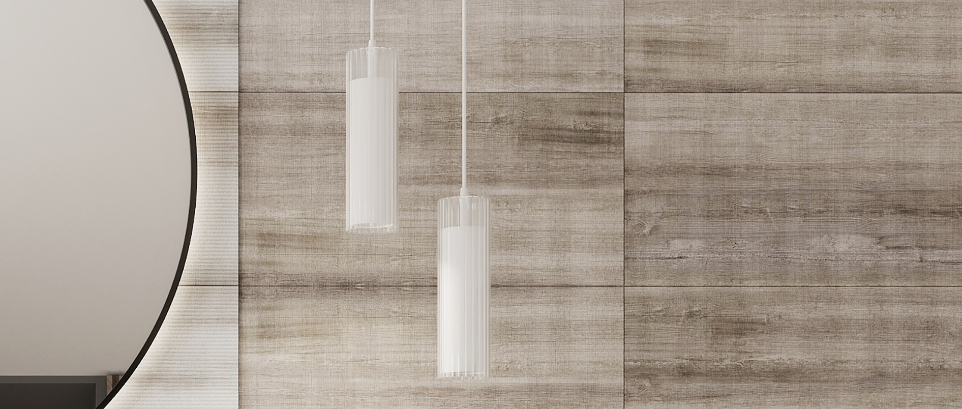 На стену Grunge Белый 600x300 - фото 5