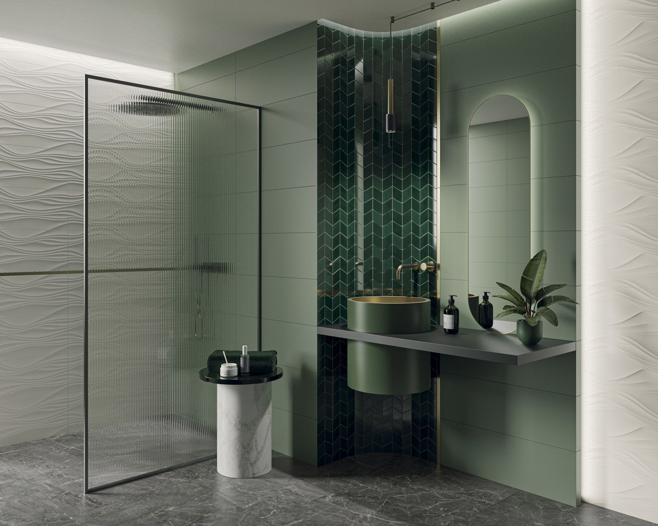 На стену Nightwish Navy Blue Tonal Struktura Rekt - фото 15