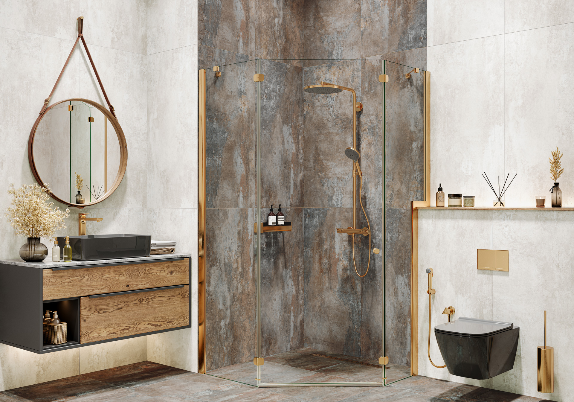 D60221M На пол Сentro Marengo карвинг 600x600x9.5 - фото 21