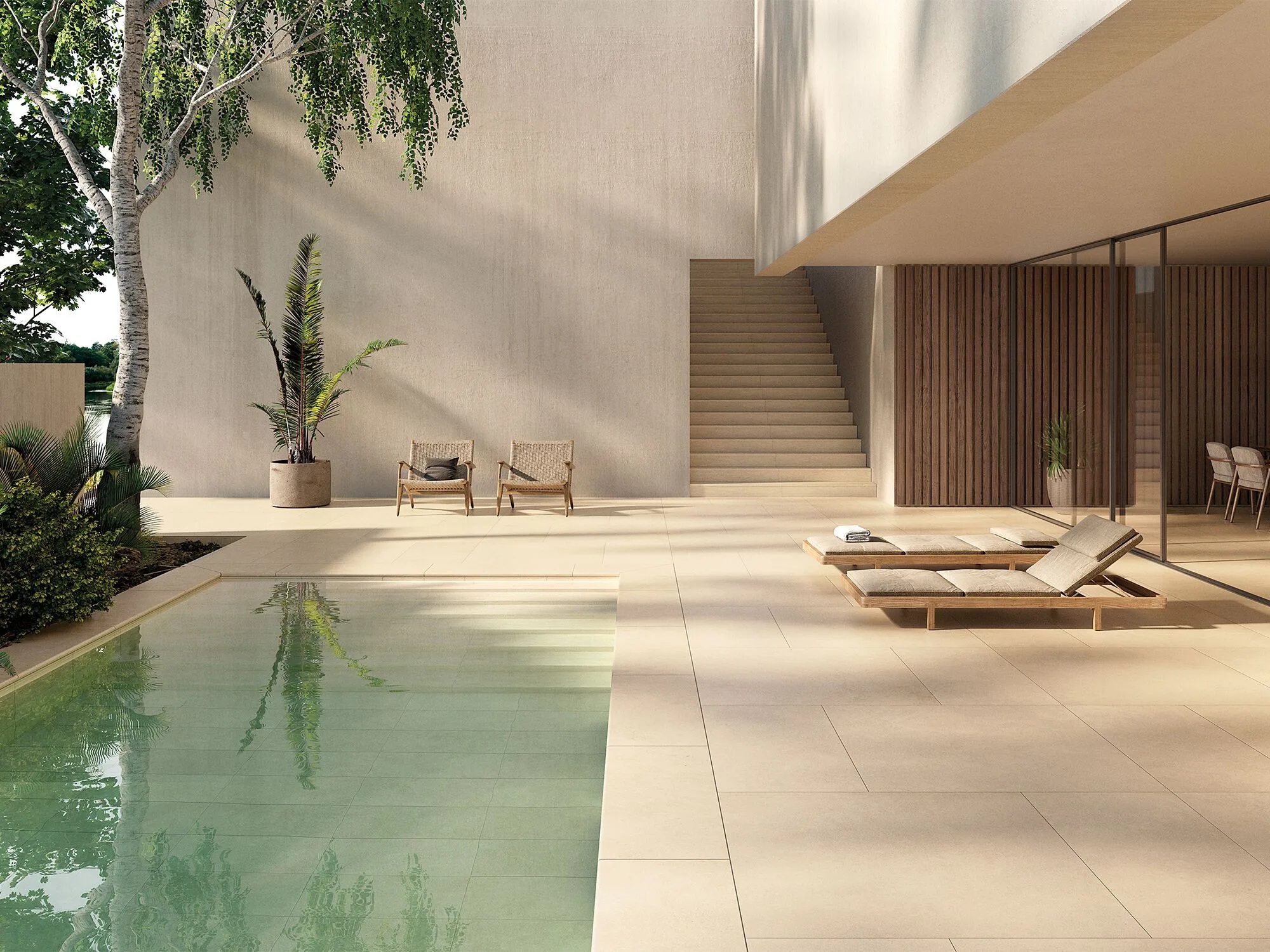 Ступень Essenza Фронтальная С-3 ML Rust 33x33 - фото 2