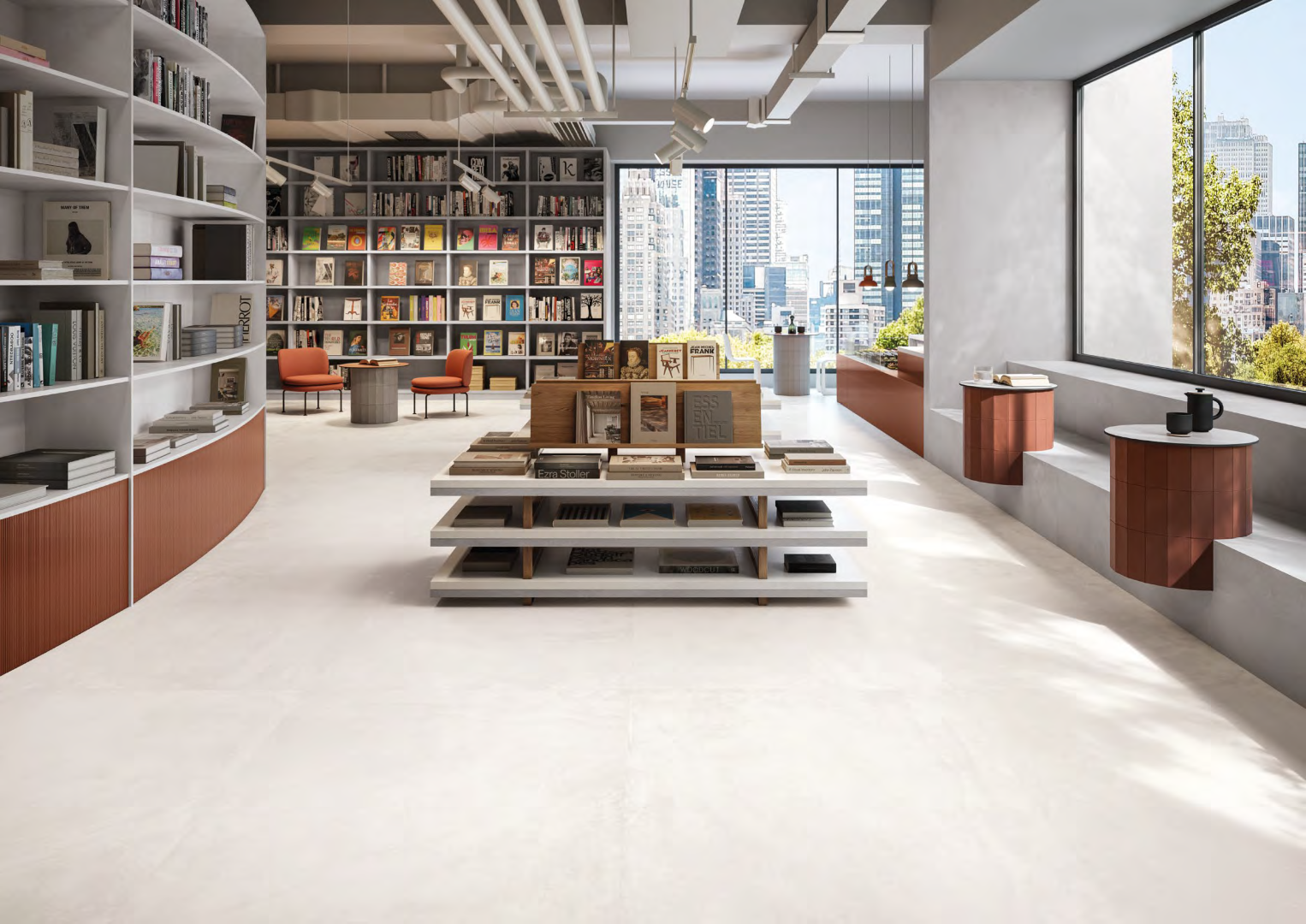 ELND На пол Pigmento Cappuccino Nat R9 Rett 120x278 - фото 7