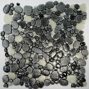 DGZ-2 mix7 На пол Gravel Mix7 растяжка гравий 30х30