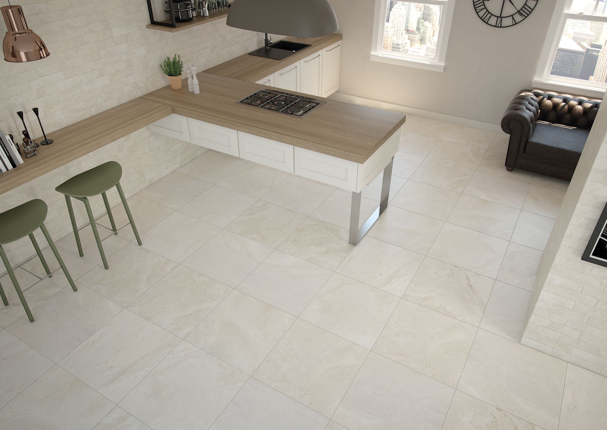 На пол Tribe Grey mate porcelanico - фото 6