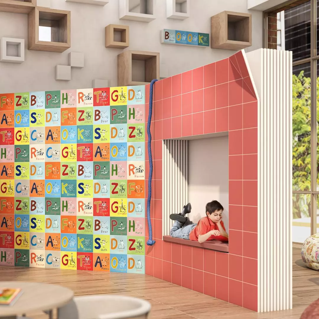 5011 На стену Зоопарк Желтый - фото 2