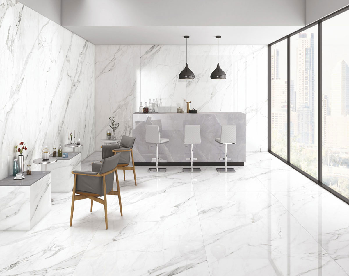 На пол Statuario Regalia Polish 120х278 - фото 2