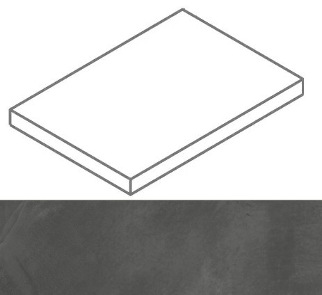 620070002323 Ступень Continuum Petrol Scalino Angolare SX 33x60