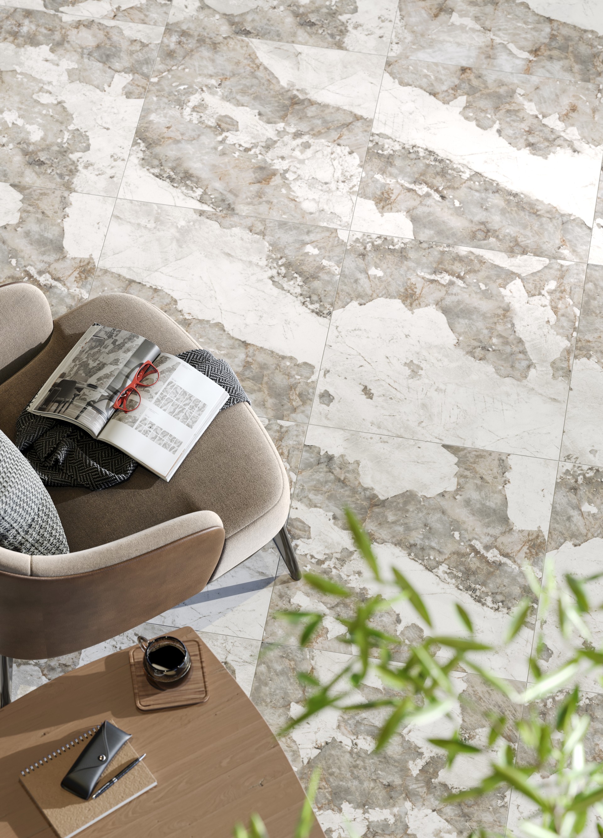 K-2601/LR/600x1200x10 На пол Usadba Белый LR 600x1200x10 - фото 15