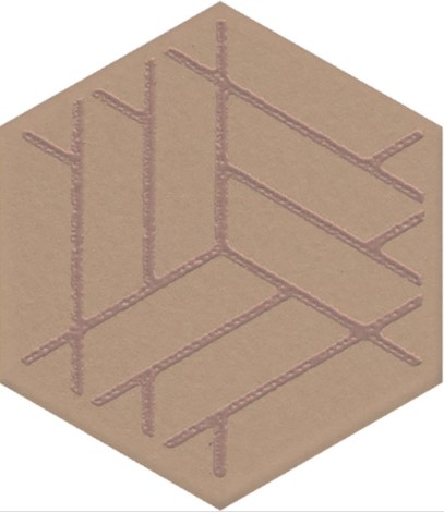 OS/C241/63012 Декор Агуста Оранжевый Матовый 6x5.2 - фото 9