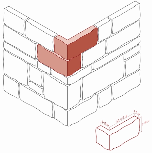 500-15 На стену Данвеган Бежевый 31.5х5 - фото 2