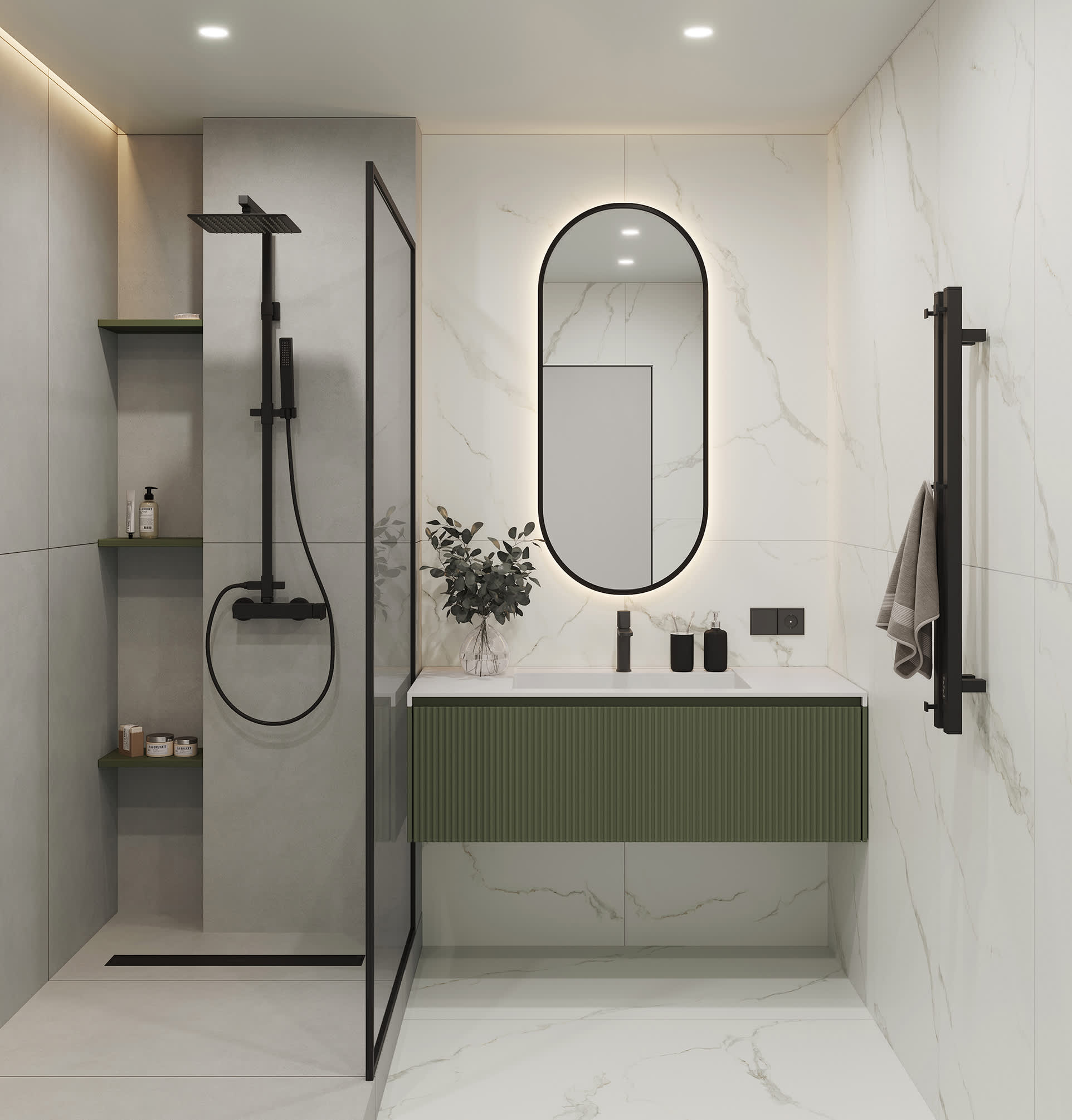 6493-0139 На пол Иней / Inei Белый 60х120 - фото 10