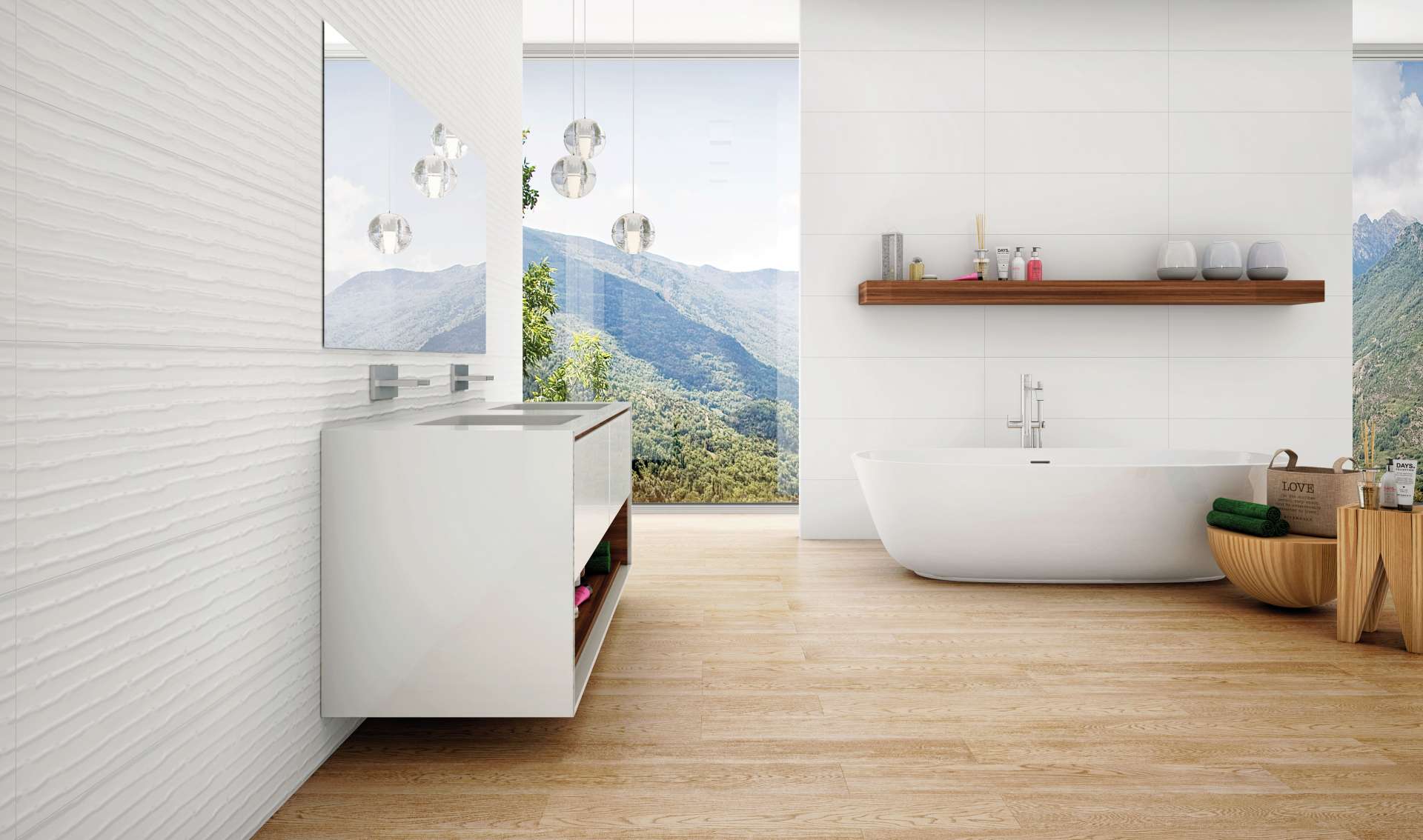 22332 На стену Pure Белый 30X30 - фото 2