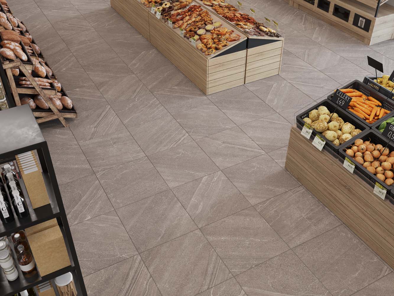 Set/Steptrade/GB01_NS/33x120/S1/Stripe/GB01_NS/14,5x120 Ступень Gabbro GB01 White неполированная прямоугольный бортик  подступенник 33x120 - фото 5