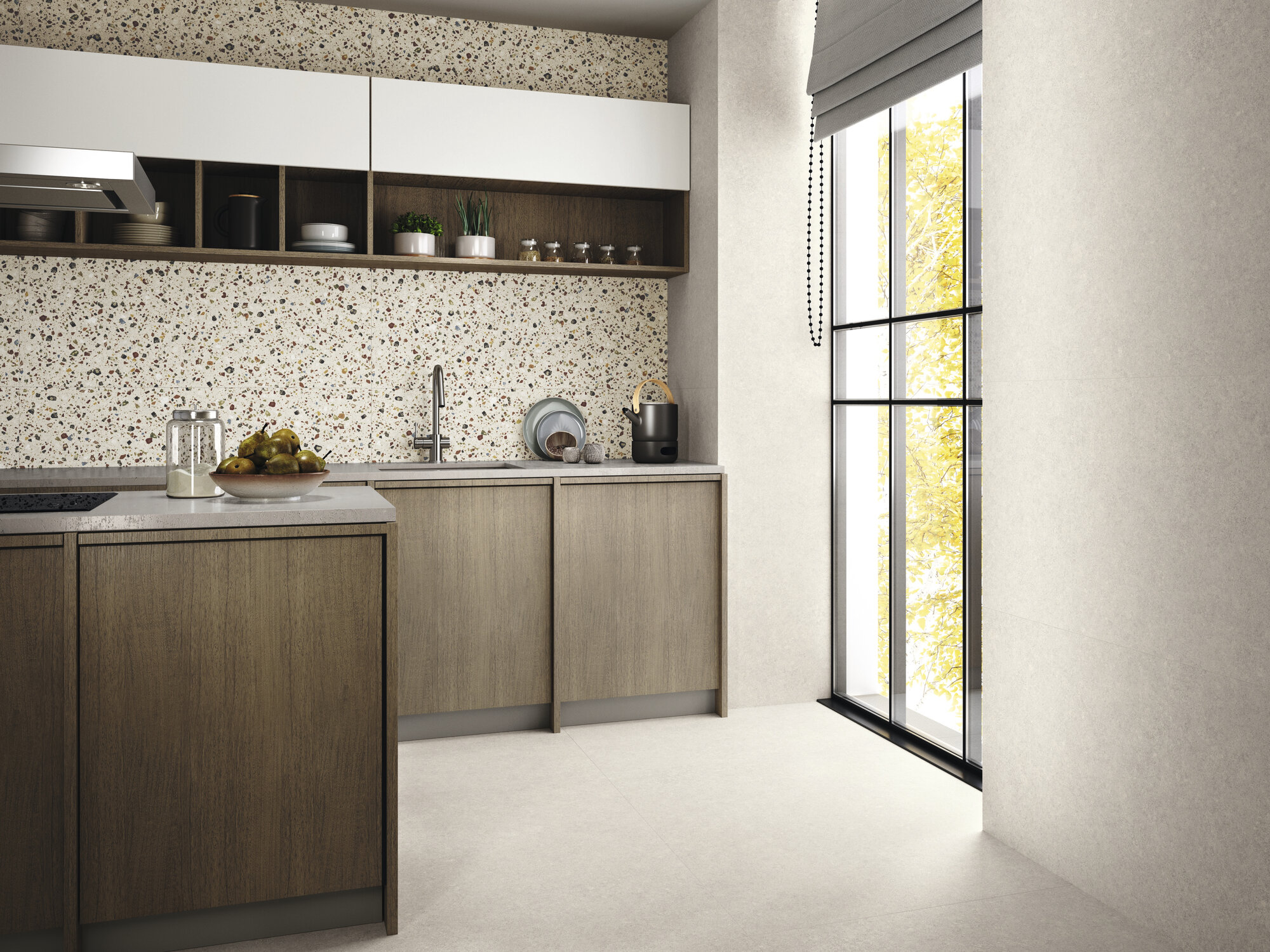 A044519 На стену Iwa Haru White Rect 30x90 - фото 6