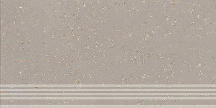 KM6060G1191R8GRF Ступень Пунтум Фронтальная серый светлый матовый обрезной 30x60x0.8 - фото 2