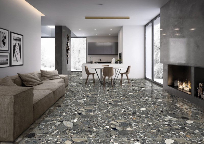 Italica Tiles Gufa Nero
