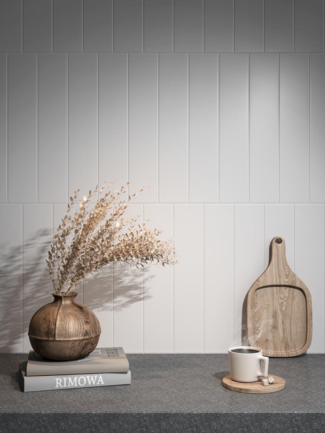 OS/A363/48018R Декор Беллони Белый матовый структура обрезной 40x80 - фото 4