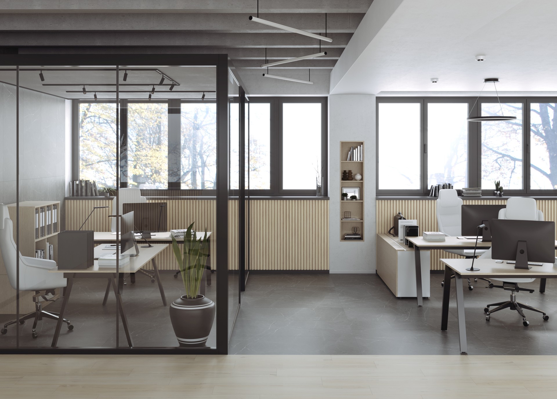 K-2101/SR/200x1200x11 На пол Alleya Медовый Структурированный 120x20 - фото 14