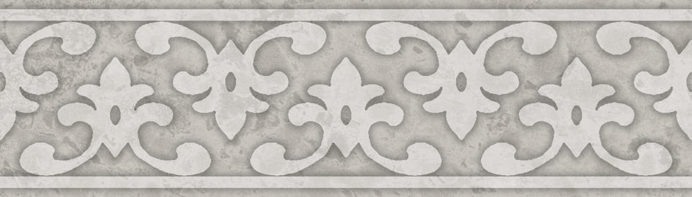 OS/A296/8349 Бордюр Ферони Серый Светлый Матовый 20x5.7 - фото 5