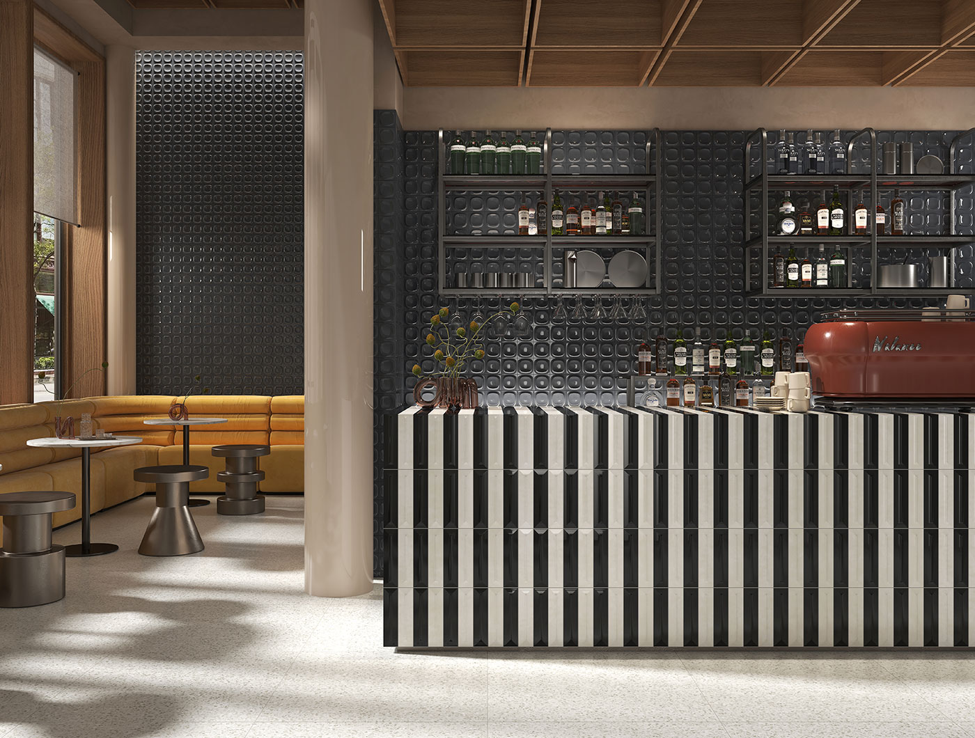 SAPOFL0110G На стену Pop Latte Flat glossy 10х10 - фото 7