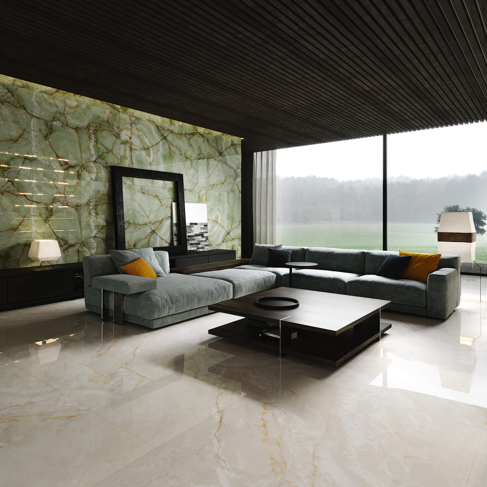 1093 На пол 1XL Slate Nero Mate 180x120 - фото 41