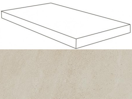 620070001124 Ступень Wise Ice Mist Scalino Angolare SX Lap 33x60