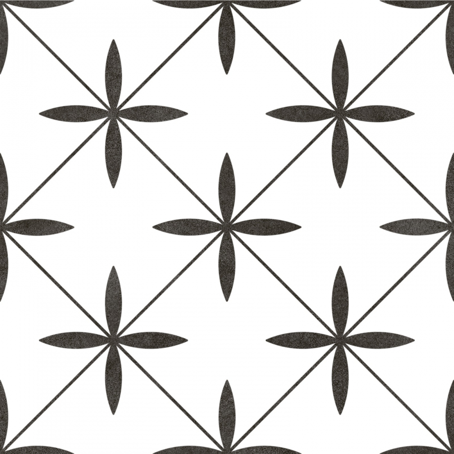 На пол Stella White 18.7x18.7