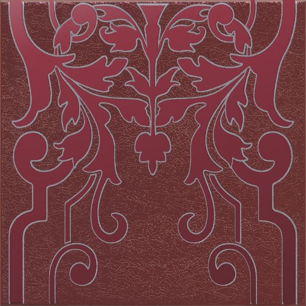 HGD/C566/5293 Декор Барберино 2 Бордо Глянцевый
