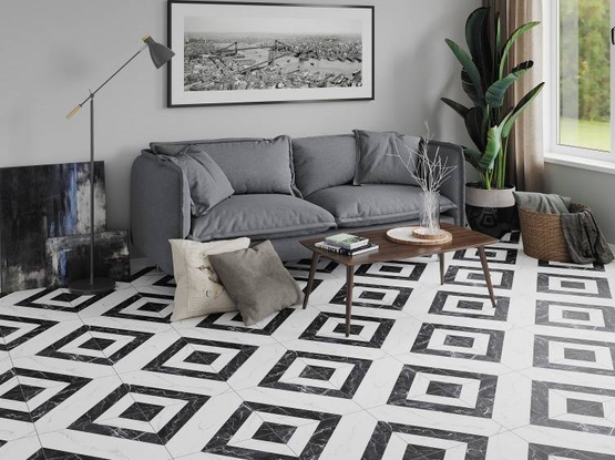 15863 Напольный Diva Белый 42х42 - фото 4