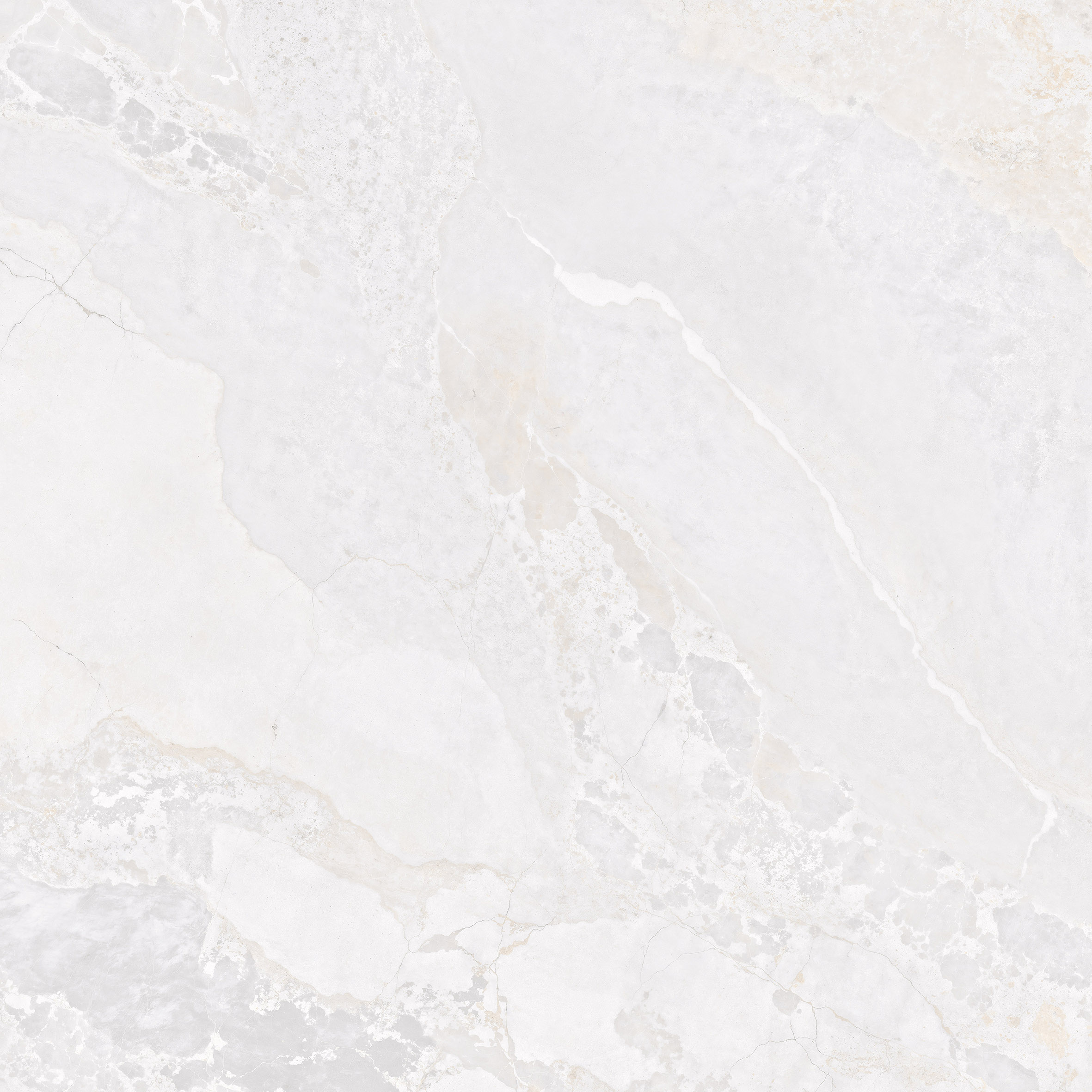 На пол Planet White Metal Soft 120x120 - фото 16