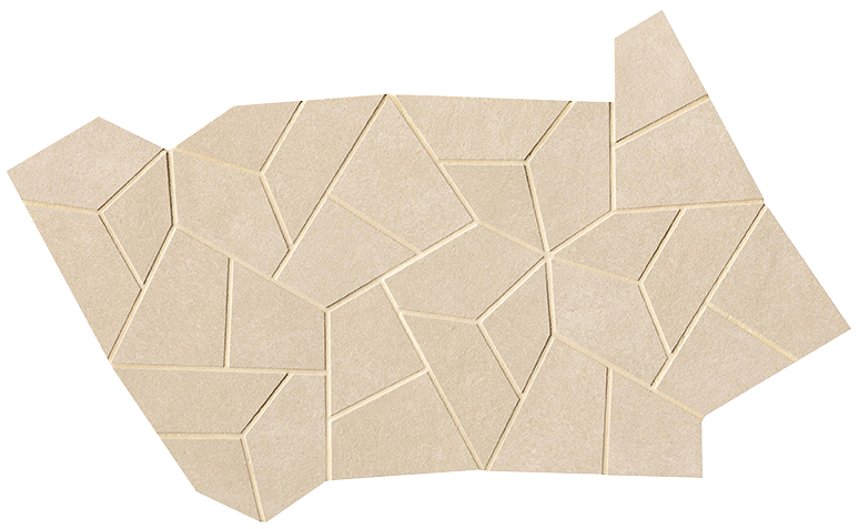 fPRN На пол Sheer Beige Gres Fly Mosaico 25x41.5