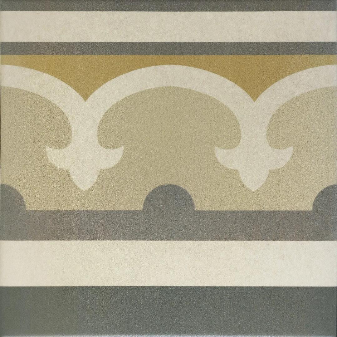 20928 Декор Caprice Burgundy Border 20x20