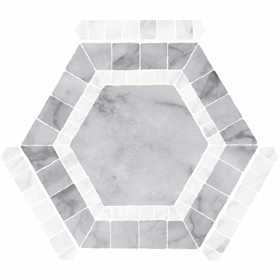 На пол Avant Ibiza Grey 22x25 - фото 5