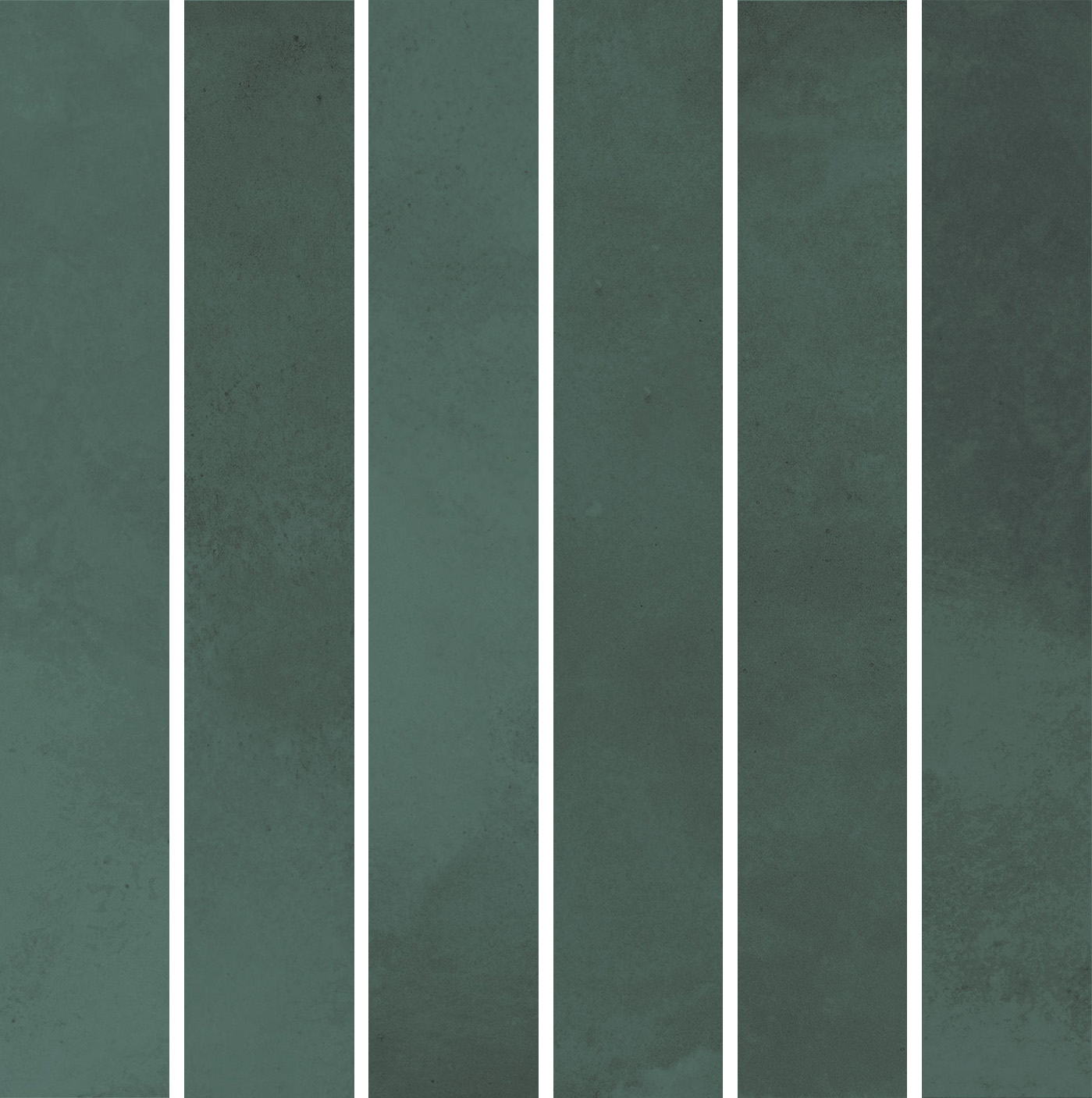 KMD2MSM005BN Декор Фес Мозаичный зелёный тёмный глянцевый 15x15x0.77 - фото 3