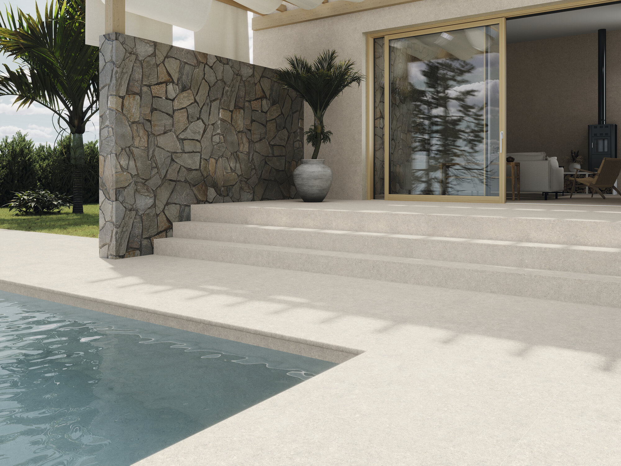 A044519 На стену Iwa Haru White Rect 30x90 - фото 19