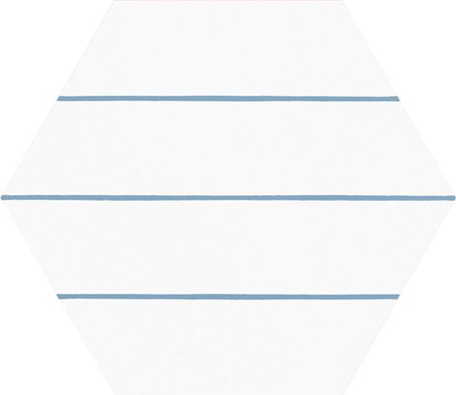 58369 На пол Porto Hex. Savona Blue