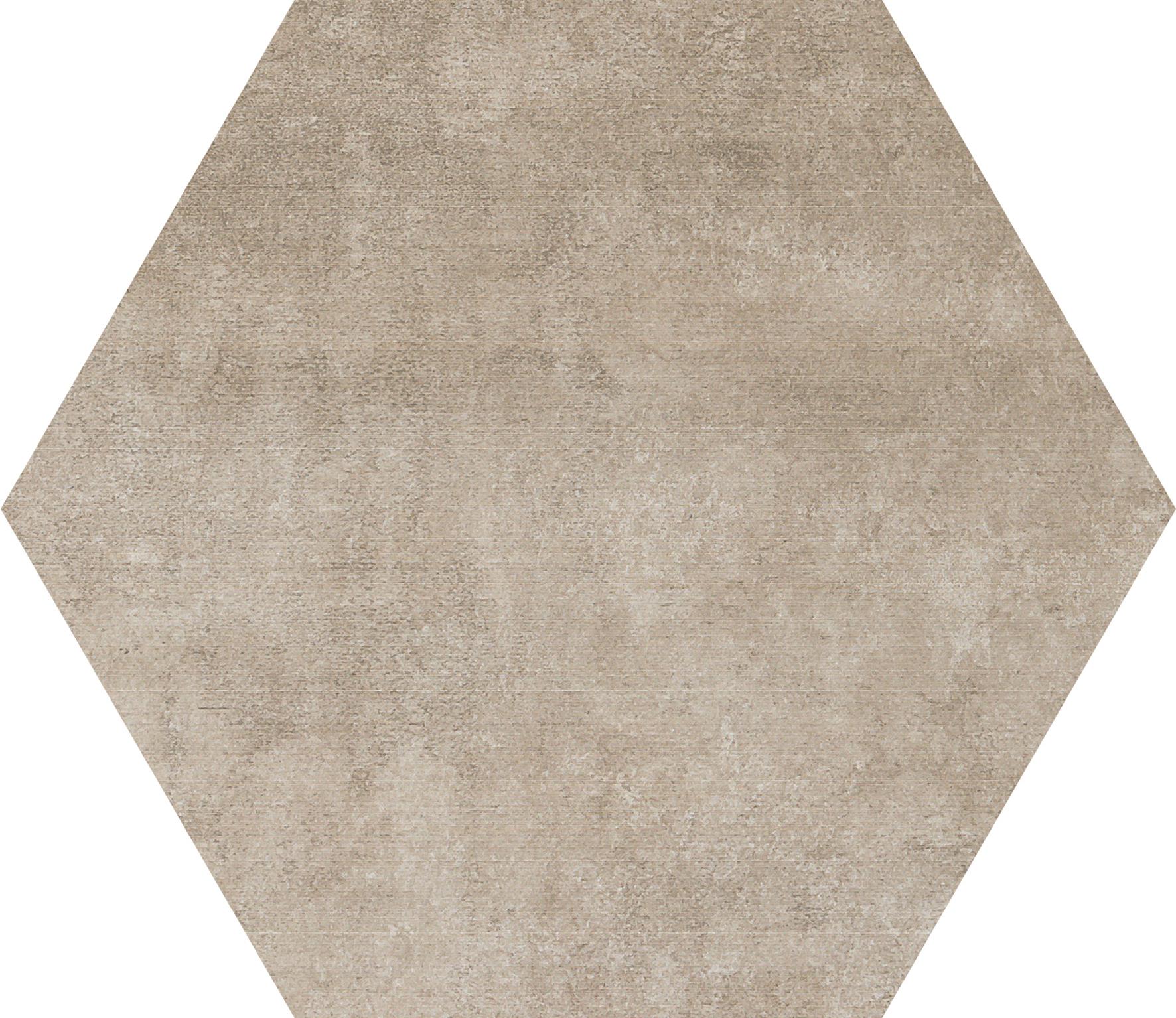 015.122.0285.09861 На пол Alpha Hex Taupe 25.8x29