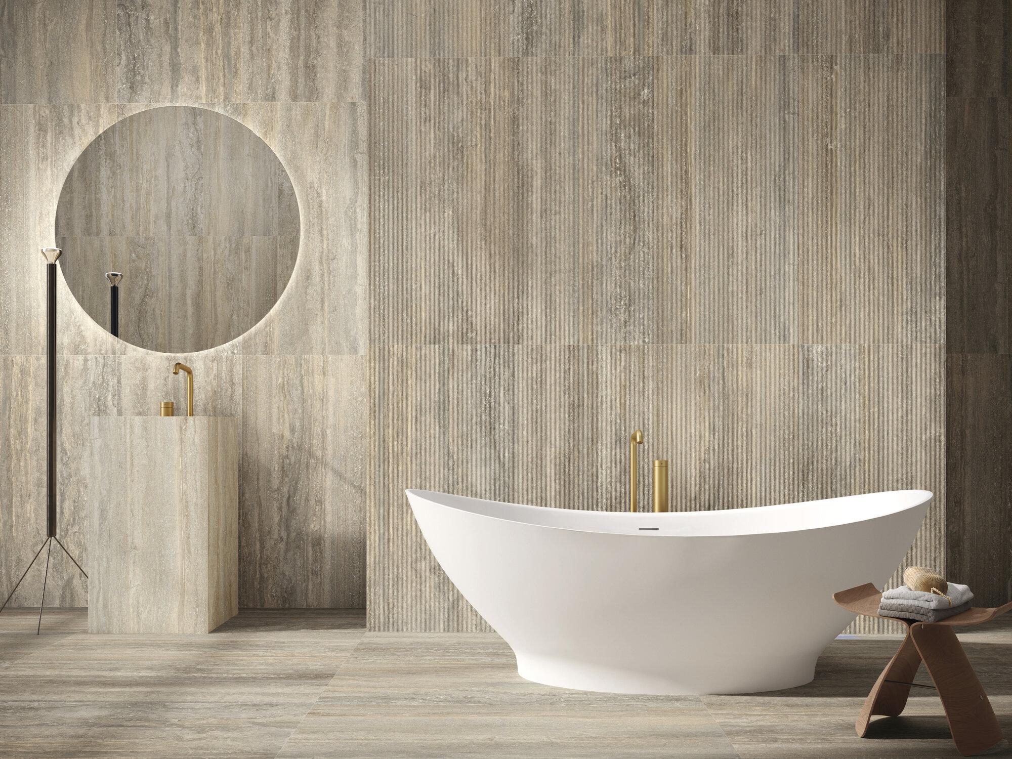 A041228 На стену Tibur Tivoli Brown Rect 60x120 - фото 9