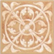 D1294/SG1550 Декоративная вставка Кедр/Сонет Карамель 4.7x4.7 - фото 2
