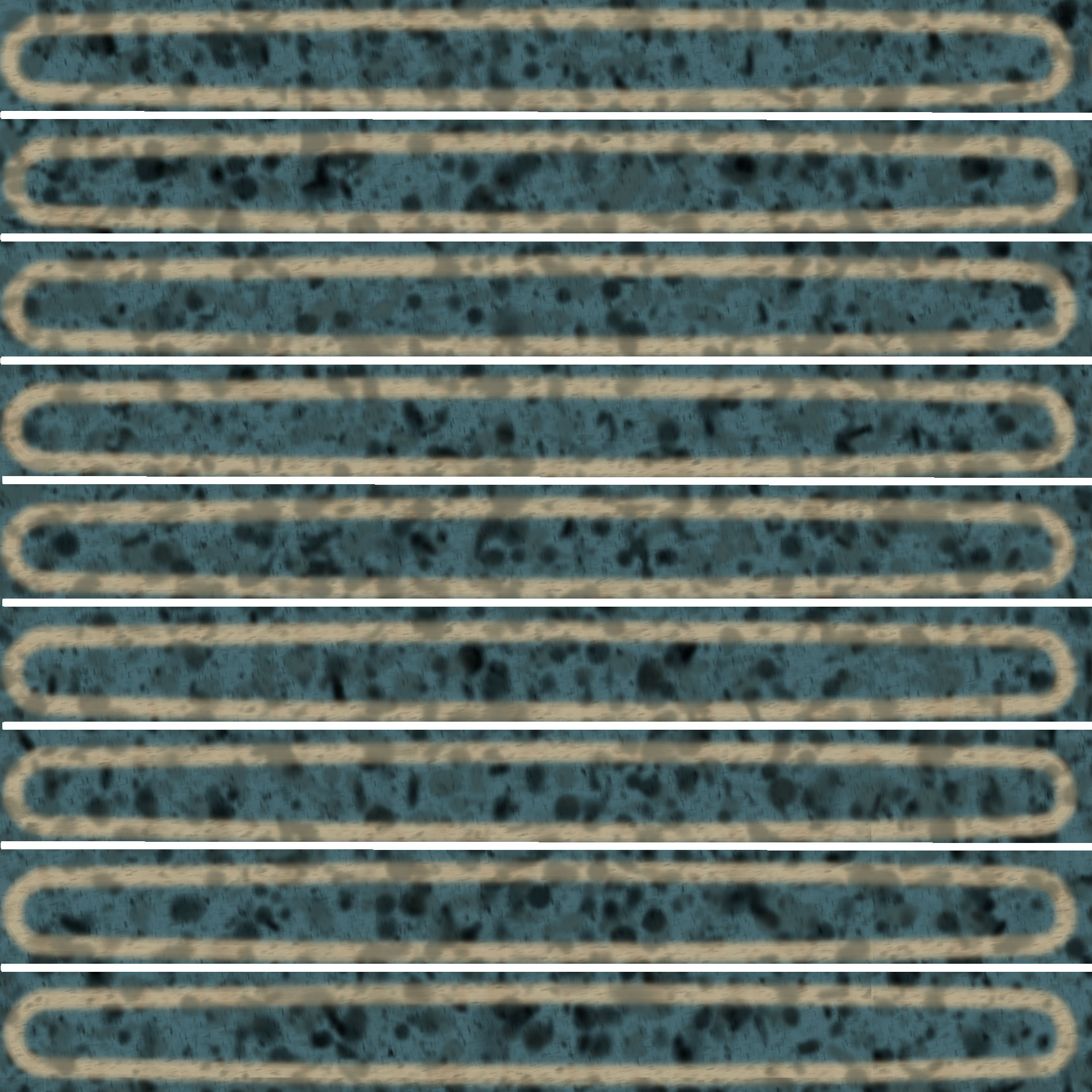 KMD2SOB002BN Декор Далия Чипсет бирюзовый тёмный глянцевый 20x20x0.95 - фото 7