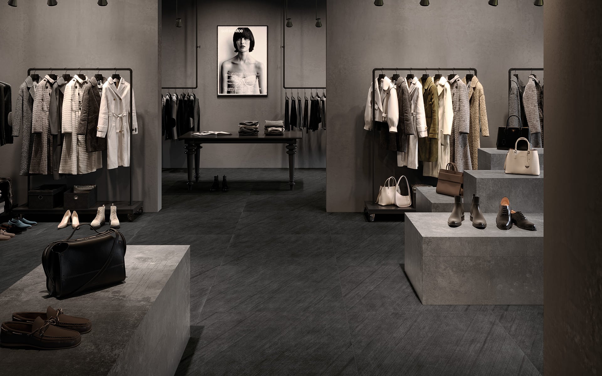 8929994 На пол Victorian Stone Moon Cream Natural Plus 120x60 - фото 25