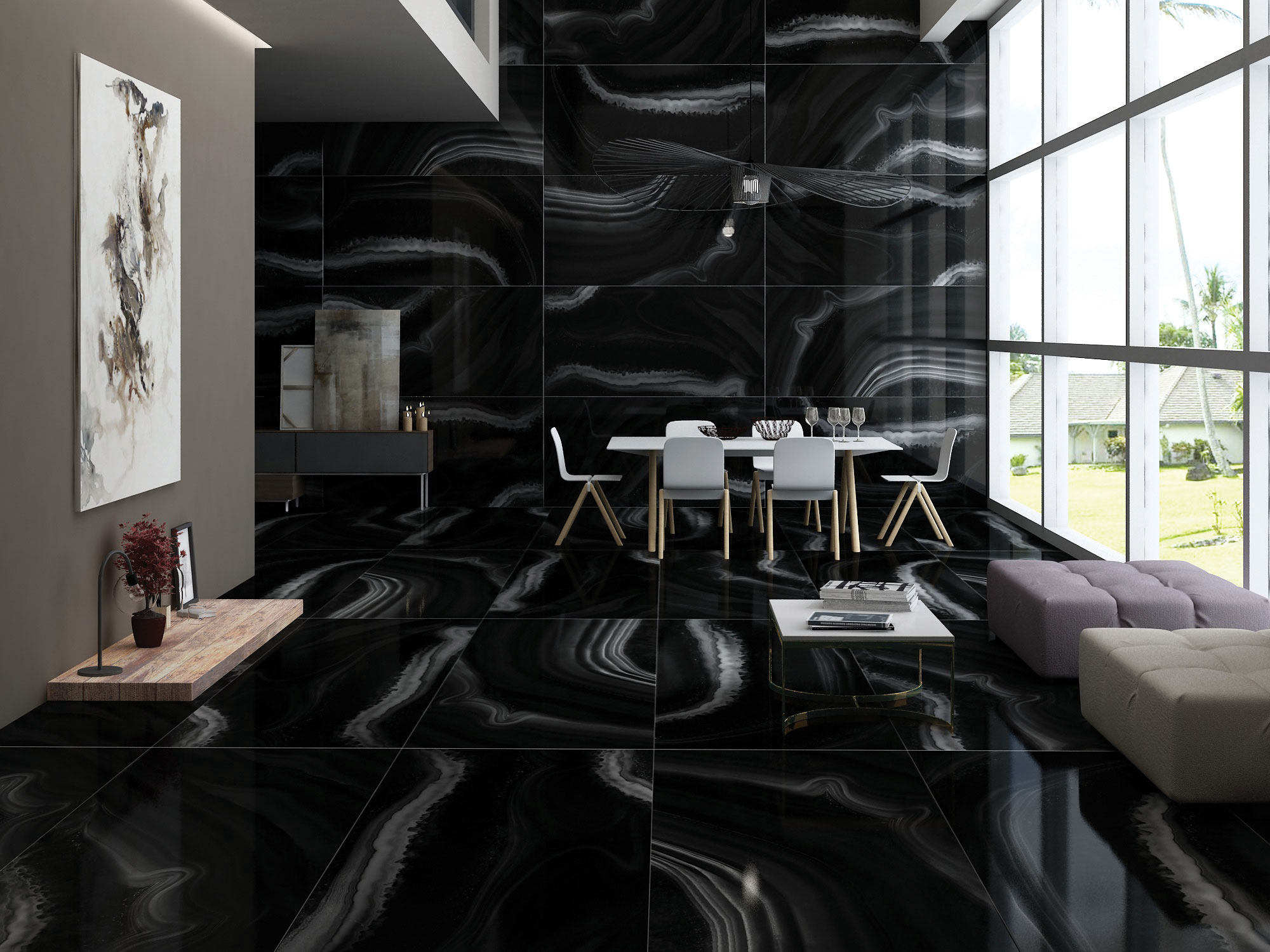 На пол High Gloss Amazonite 60x120 - фото 21