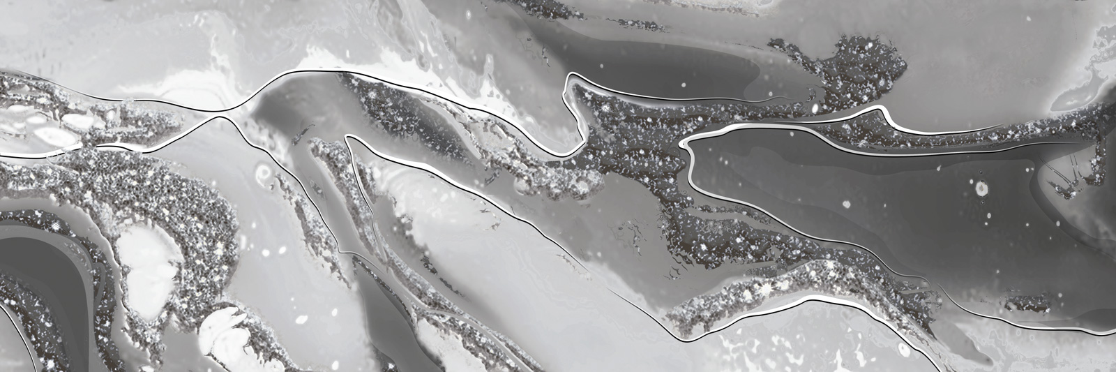 DWA11TOR707 Декор Tori Серый Мрамор 2 7.5мм