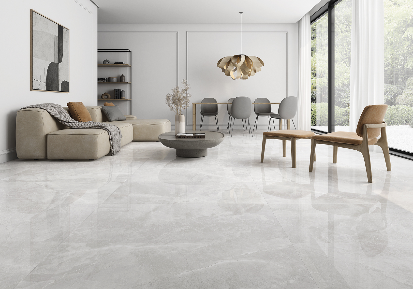 На пол Torla White M 60x120 - фото 19