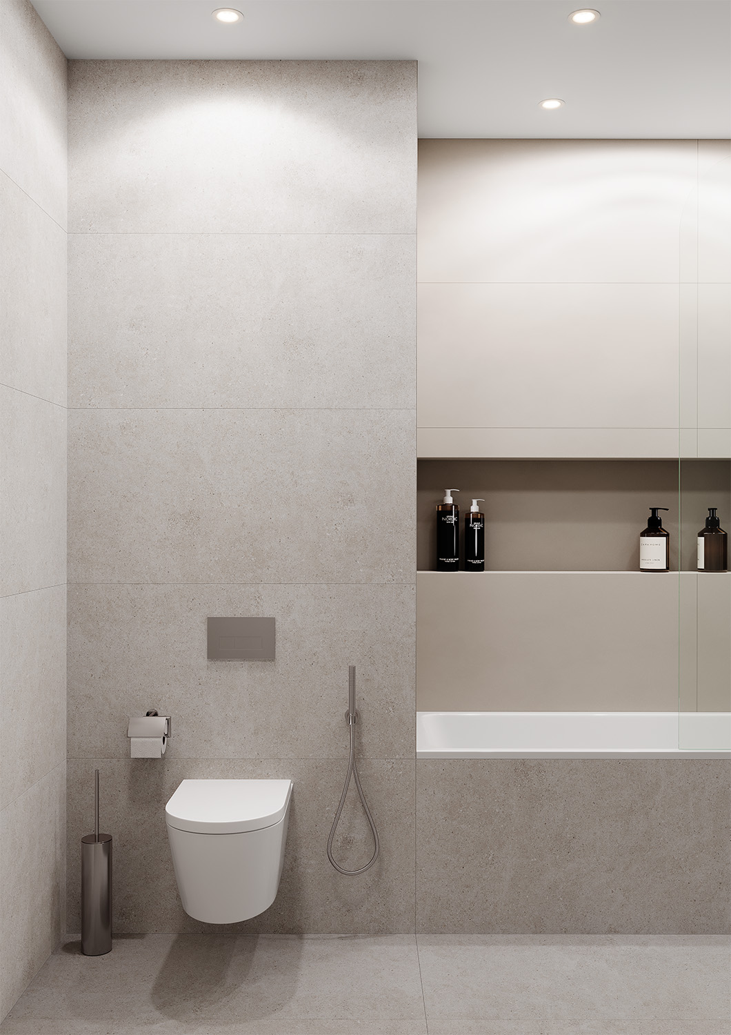 На пол Monocolors Elite Grey 60x120 5мм Matt - фото 16