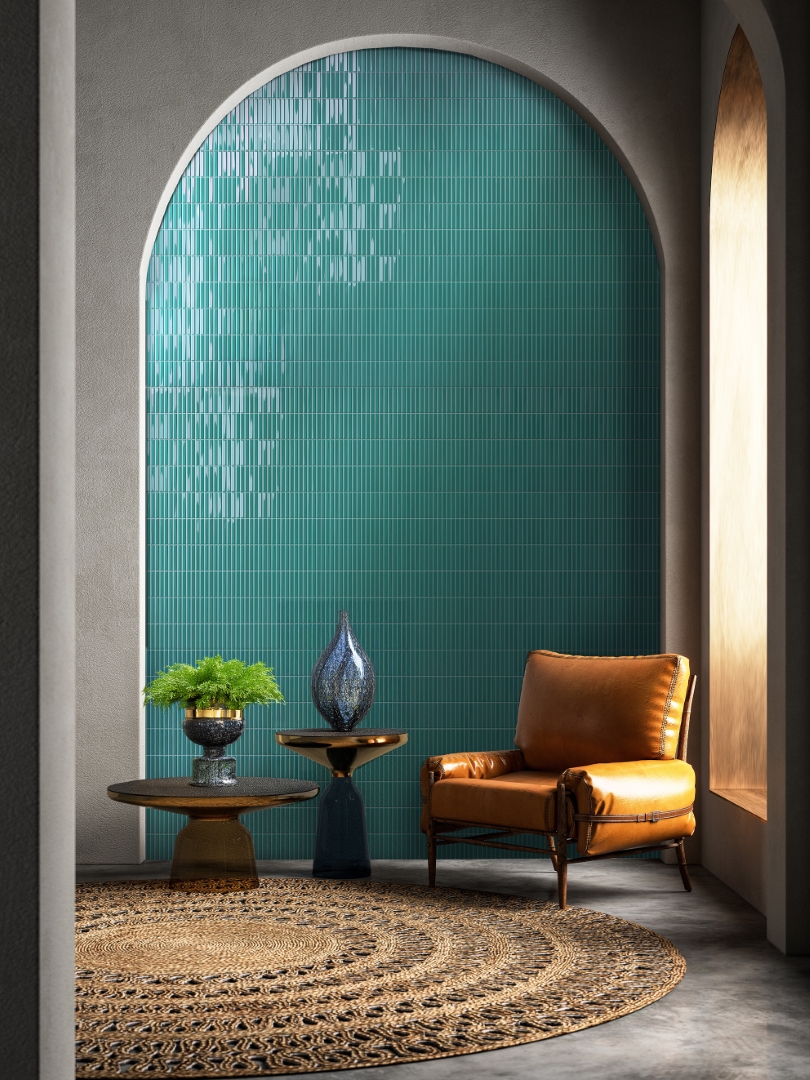 На стену Melody Emerald 20x20 - фото 7