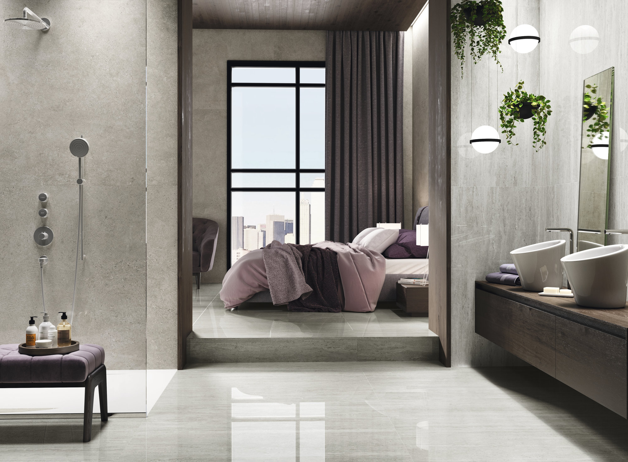 A036803 Ступень Wabi Sabi Tabica Invisible Gold 15х120 - фото 7