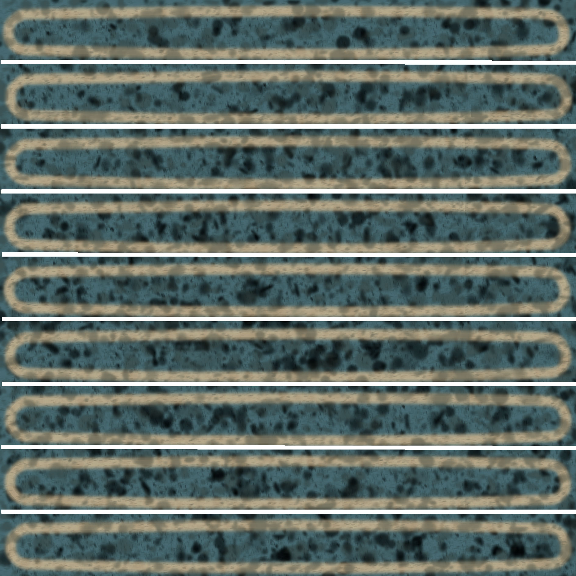 KMD2SOB002BN Декор Далия Чипсет бирюзовый тёмный глянцевый 20x20x0.95 - фото 2