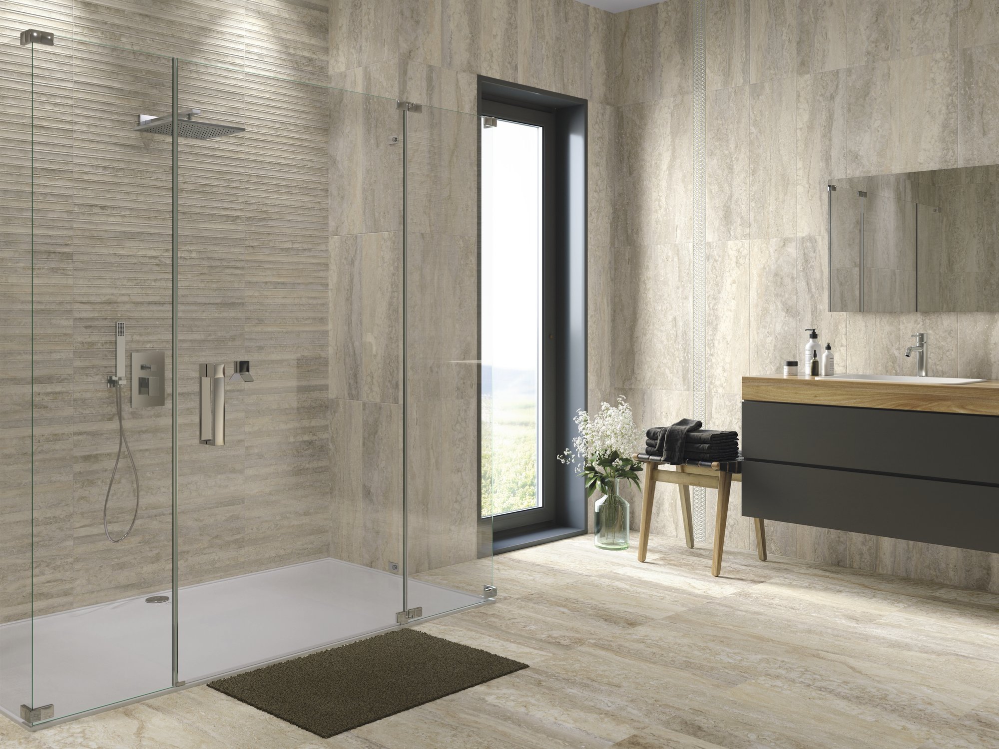 На стену Travertino Lea Matt Brescia - фото 17