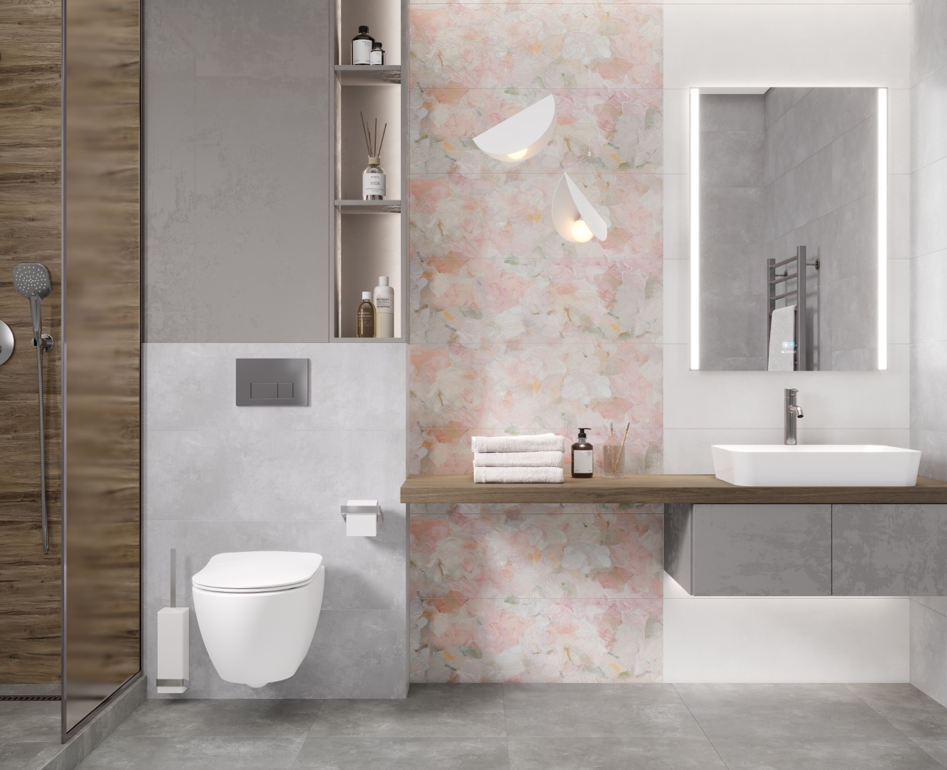 13133TR На стену Grip Bianco матовый обрезной 30x89.5 - фото 11